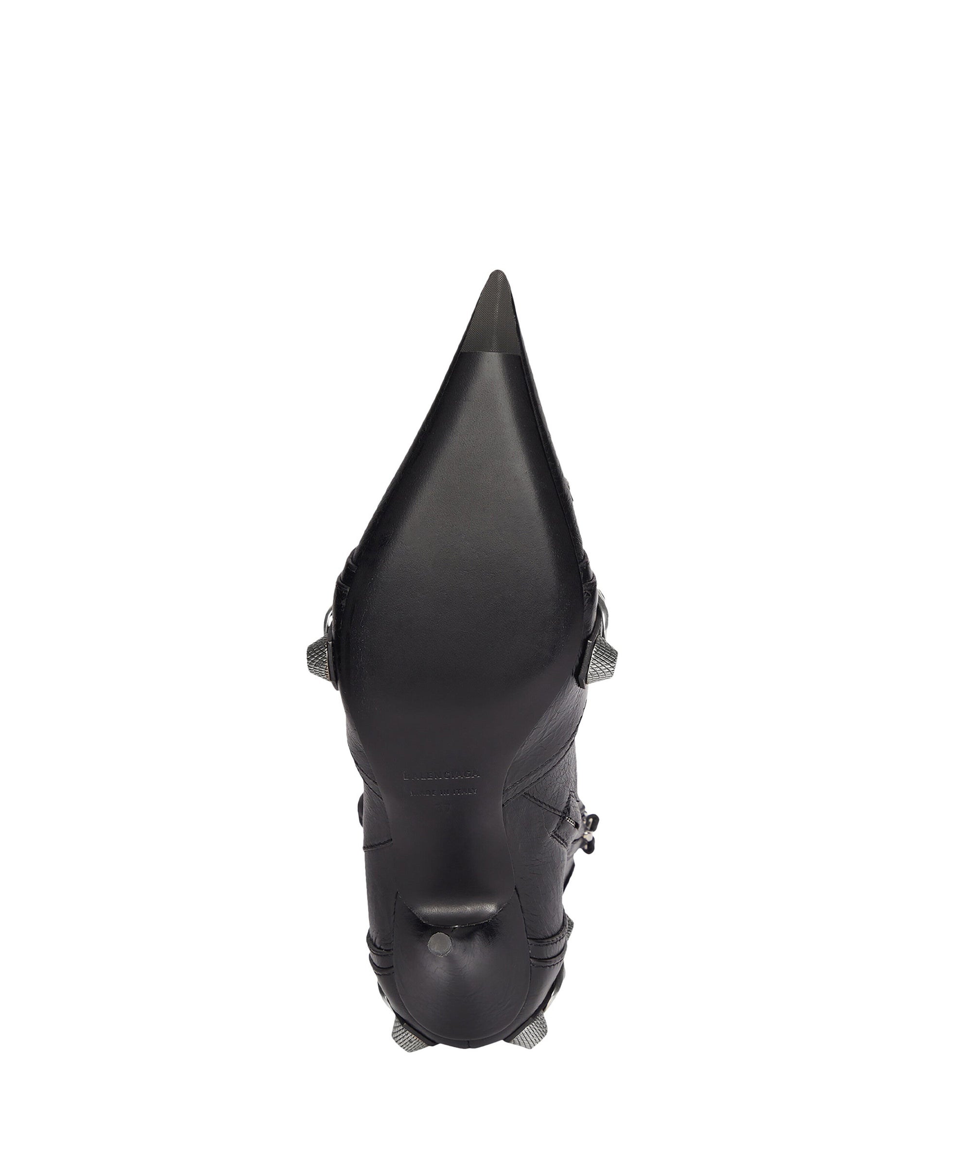Cagole 90 Booties - Black & Silver