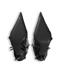 Cagole 90 Boots - Black & Silver