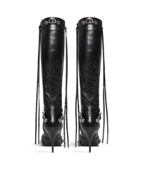 Cagole 90 Boots - Black & Silver