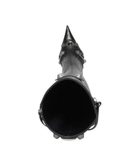 Cagole 90 Boots - Black & Silver