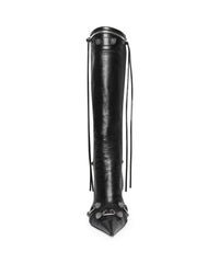 Cagole 90 Boots - Black & Silver