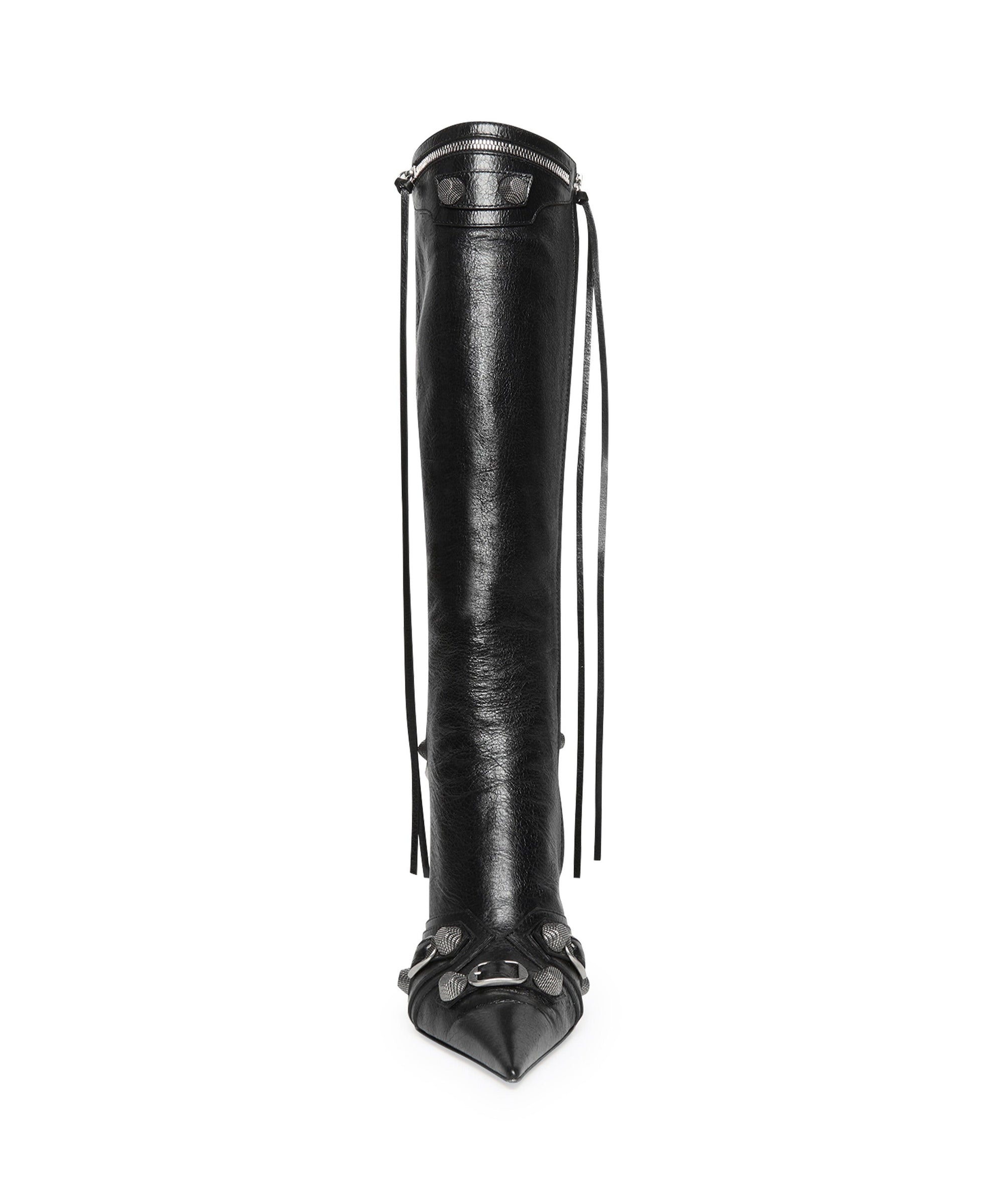 Cagole 90 Boots - Black & Silver