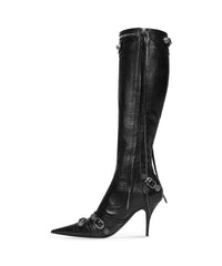 Cagole 90 Boots - Black & Silver