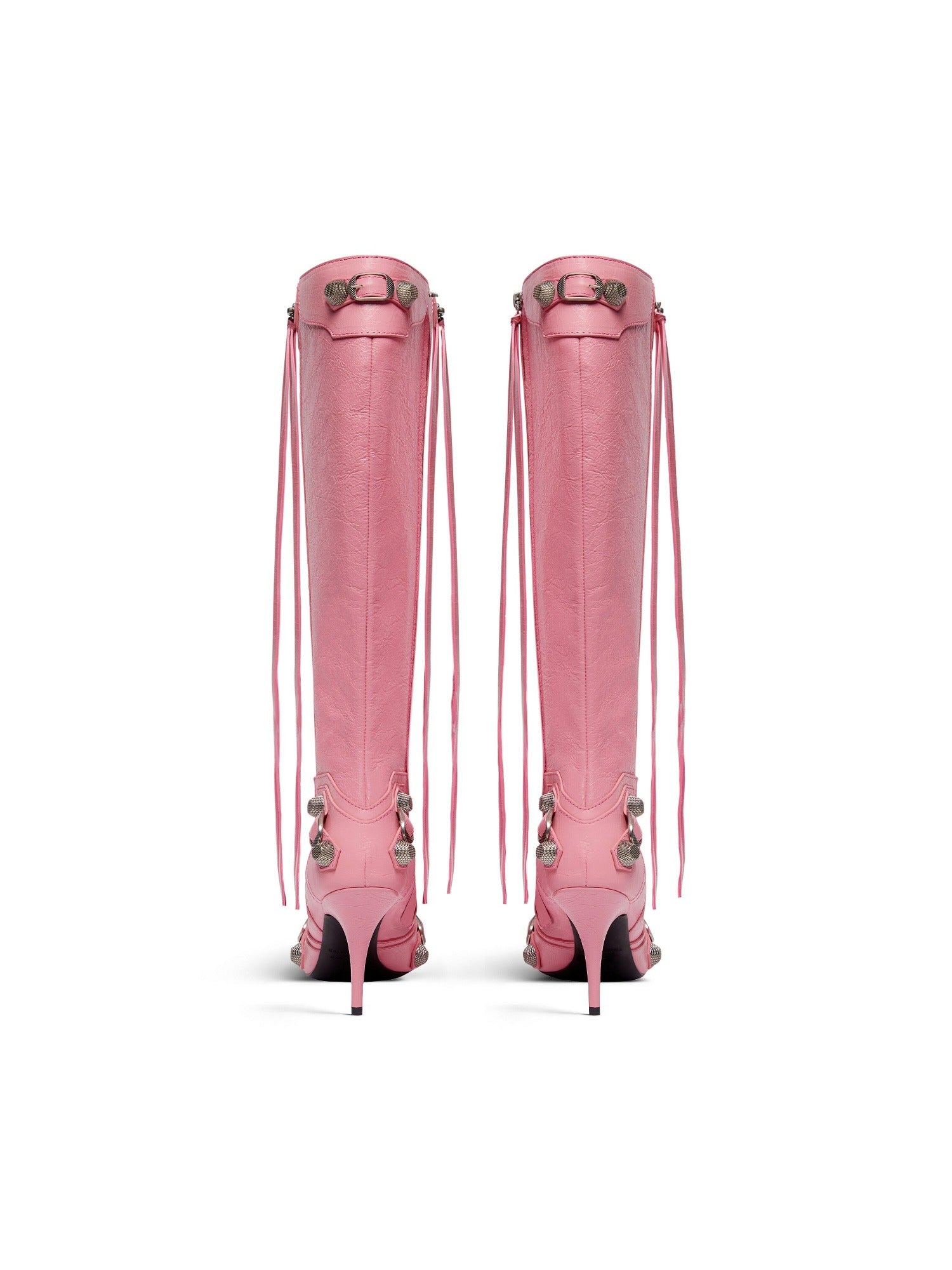 Cagole sweet pink & age nikel 90mm Boots - Sweet Pink & Age Nikel