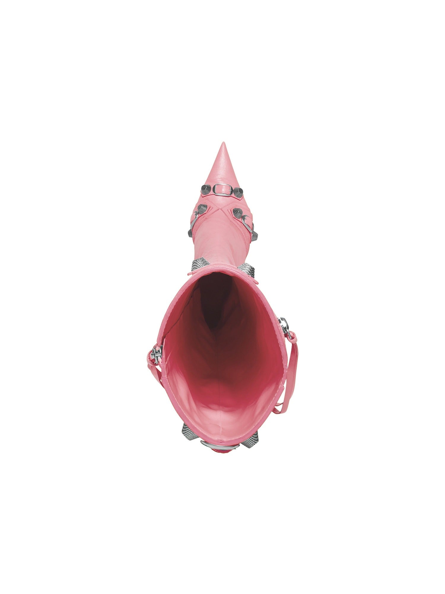 Cagole sweet pink & age nikel 90mm Boots - Sweet Pink & Age Nikel