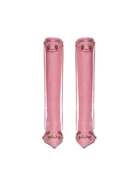 Cagole sweet pink & age nikel 90mm Boots - Sweet Pink & Age Nikel