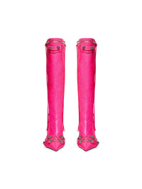 Cagole pink 90mm Boots - Pink