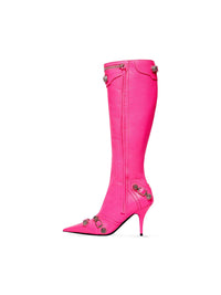Cagole pink 90mm Boots - Pink