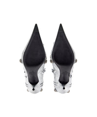 Cagole 90 Boots Metallized - Silver