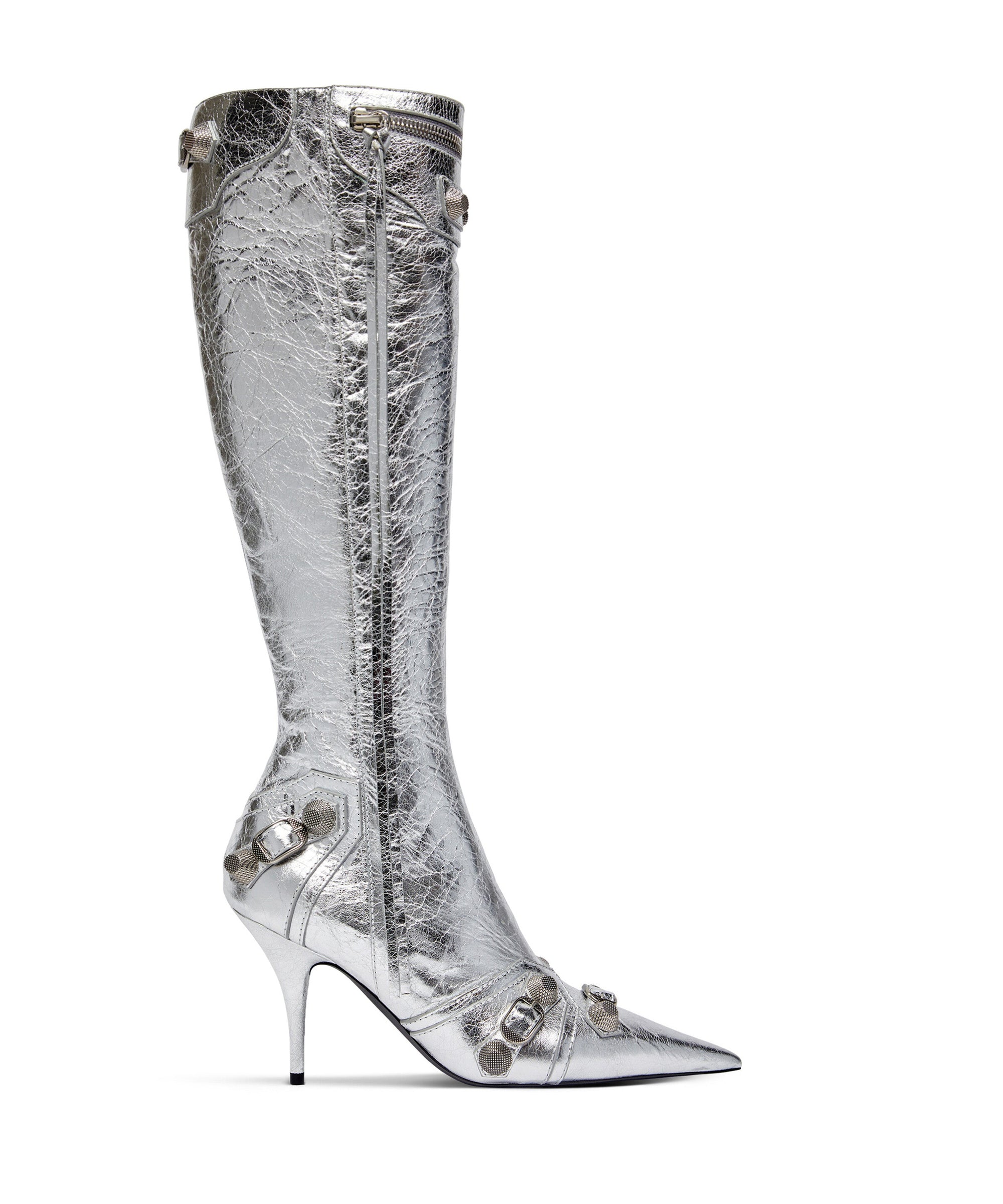 Cagole 90 Boots Metallized - Silver