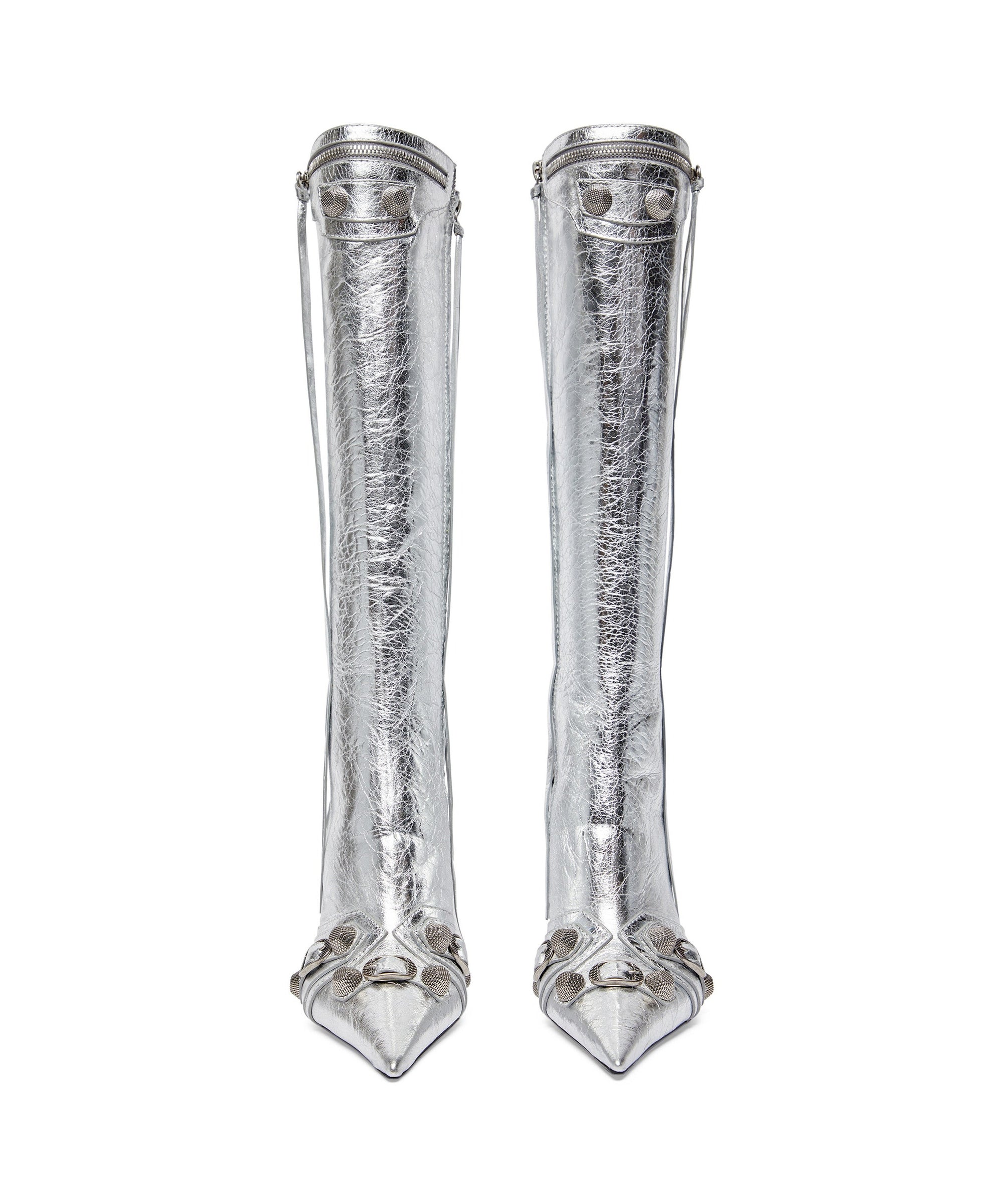 Cagole 90 Boots Metallized - Silver