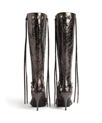 Cagole 90 Boots Metallized - Steel Grey & Silver