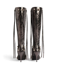 Cagole 90 Boots Metallized - Steel Grey & Silver
