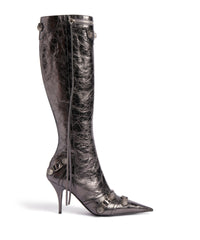 Cagole 90 Boots Metallized - Steel Grey & Silver