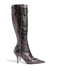 Cagole 90 Boots Metallized - Steel Grey & Silver