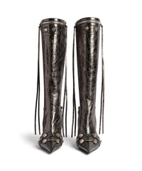 Cagole 90 Boots Metallized - Steel Grey & Silver