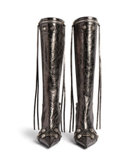 Cagole 90 Boots Metallized - Steel Grey & Silver