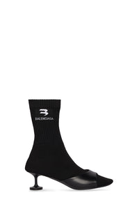 Sock black 50mm Boots - Black