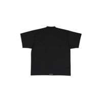 Balenciaga Tab T-Shirt Oversized - Black