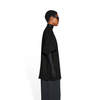 Balenciaga Tab T-Shirt Oversized - Black