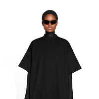 Balenciaga Tab T-Shirt Oversized - Black