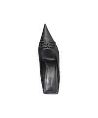 Square Knife 80 Mules - Black