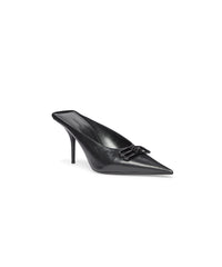 Square Knife 80 Mules - Black