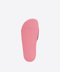 Pool Slide Sandals - Sweet Pink & White