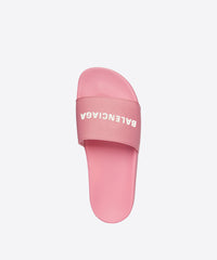 Pool Slide Sandals - Sweet Pink & White