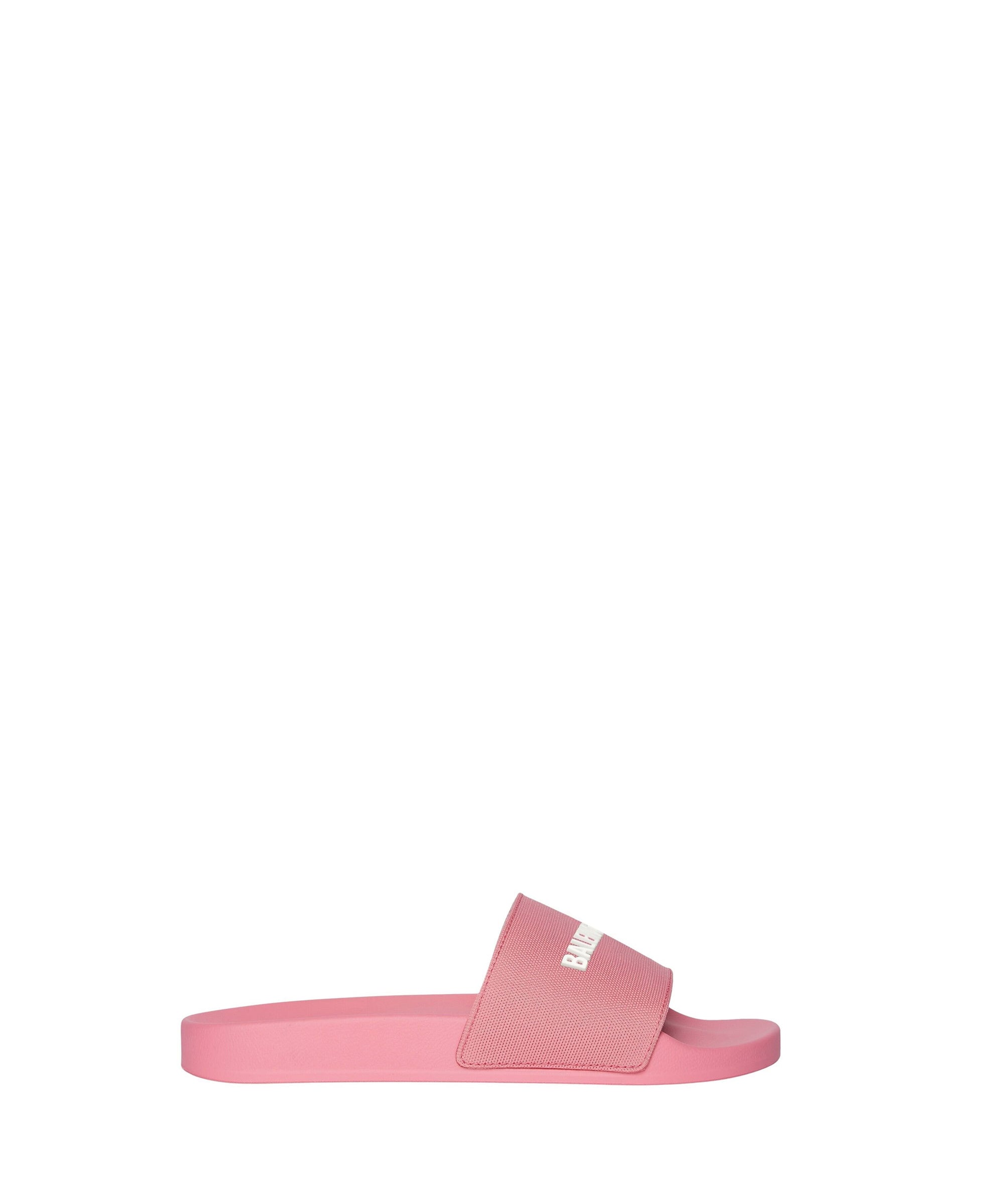 Pool Slide Sandals - Sweet Pink & White