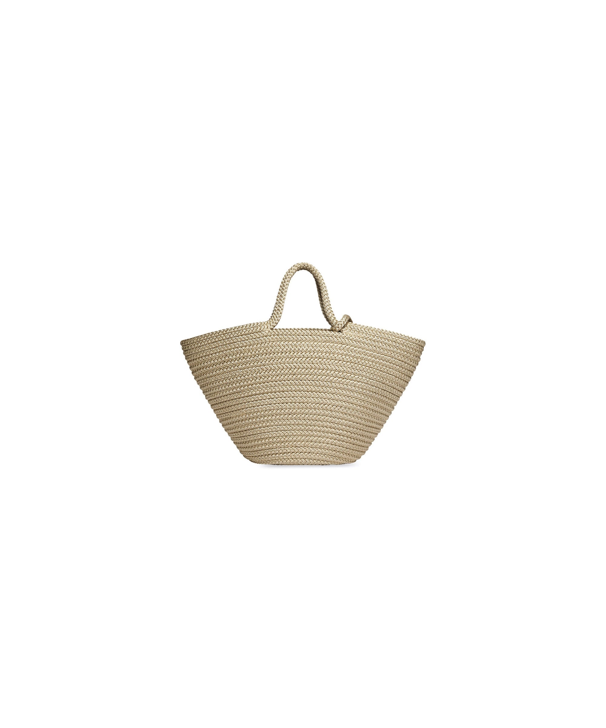 Ibiza Medium Basket - Taupe & Black