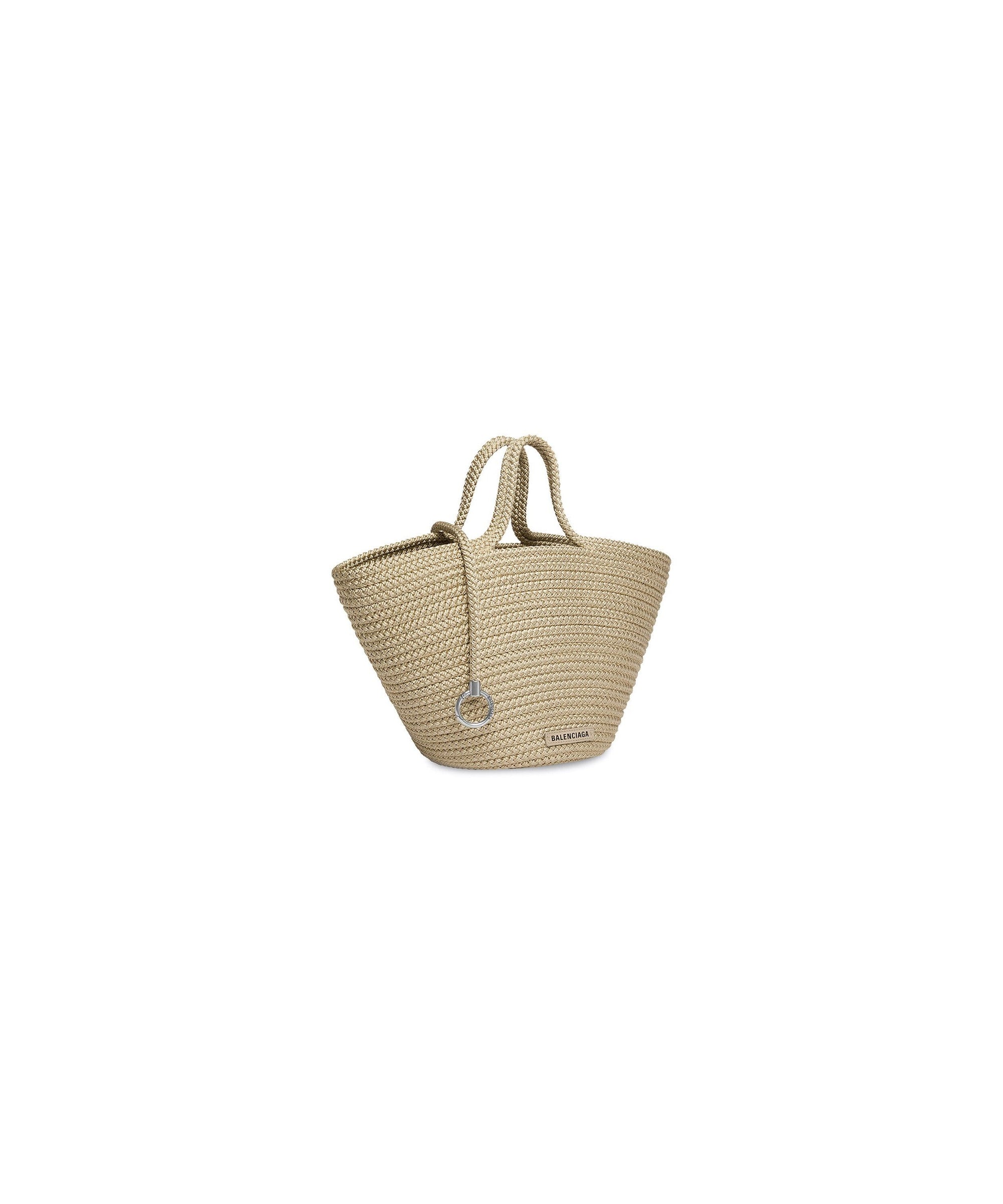 Ibiza Medium Basket - Taupe & Black