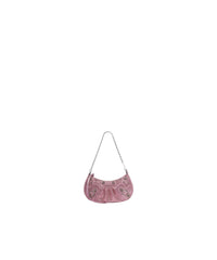CAGOLE / Le Cagole Mini Bag With Chain And Rhinestones - Light Pink
