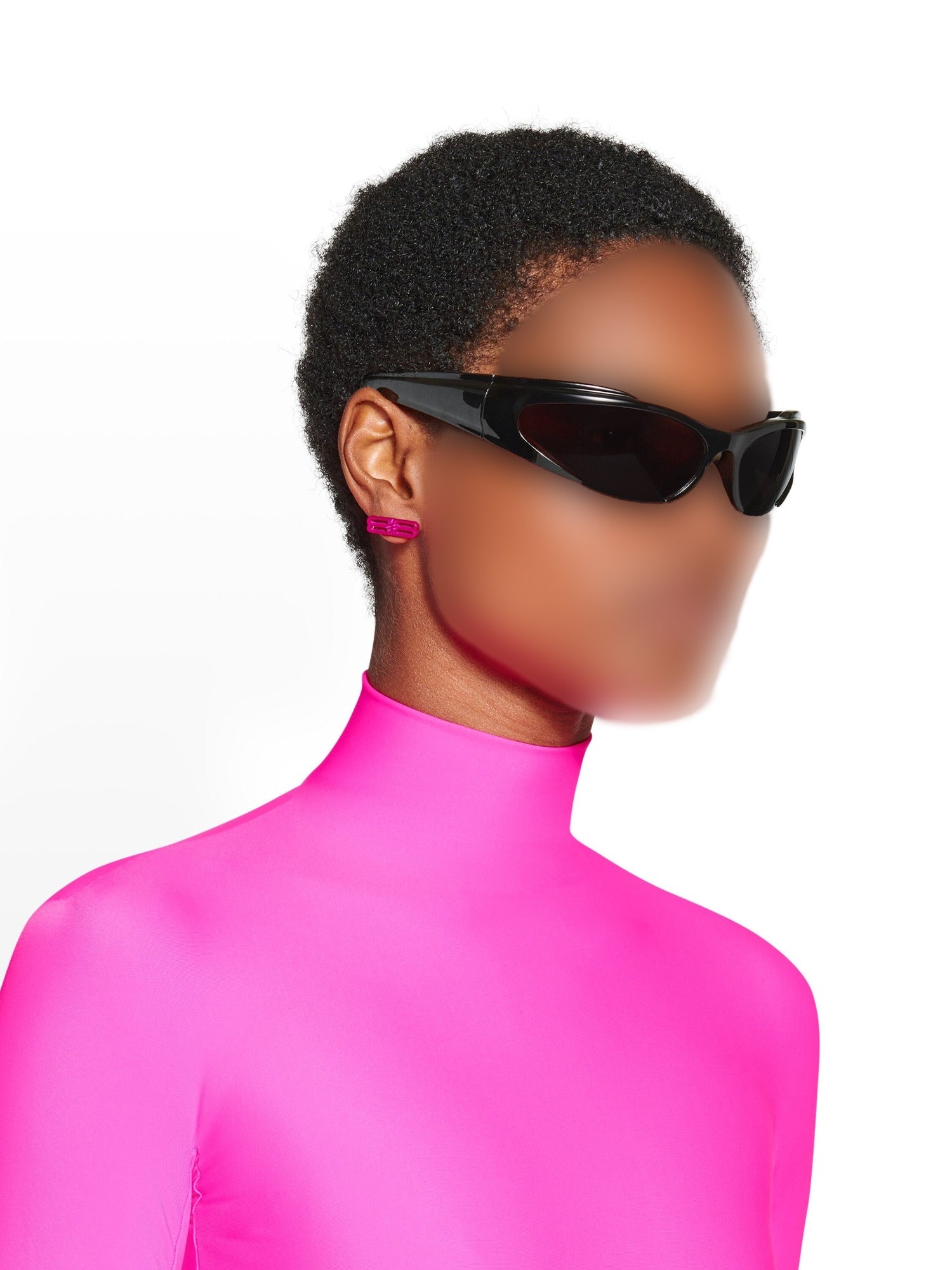 BB Icon fluo pink Earrings - Fluo Pink