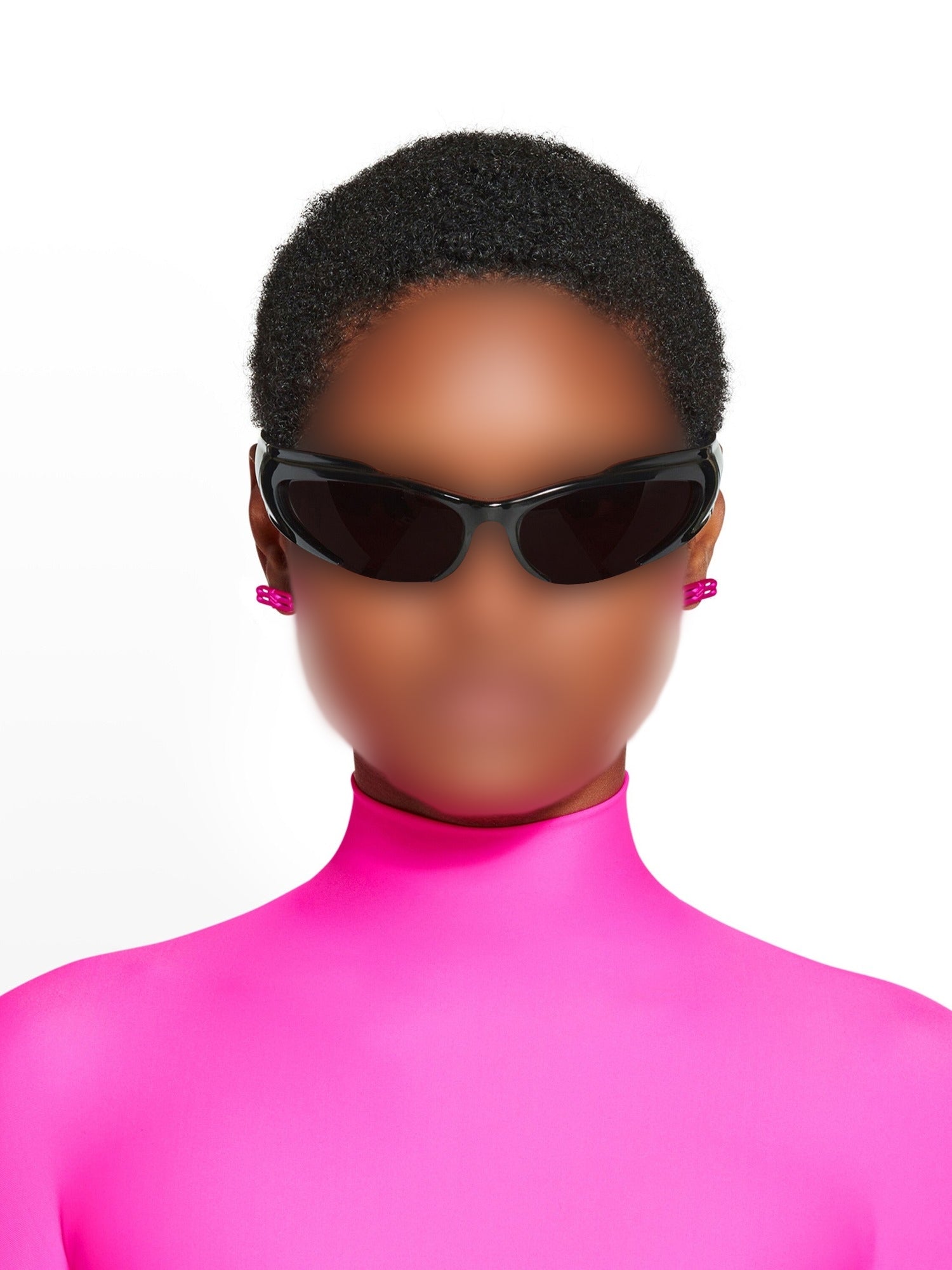 BB Icon fluo pink Earrings - Fluo Pink
