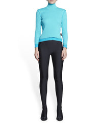 Reversible turquoise Sweater - Turquoise