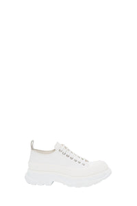 Tread Slick Lace Up white Sneakers - White