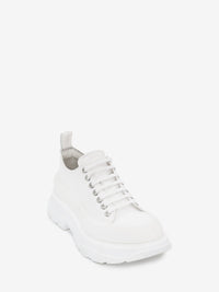 Tread Slick Lace Up white Sneakers - White