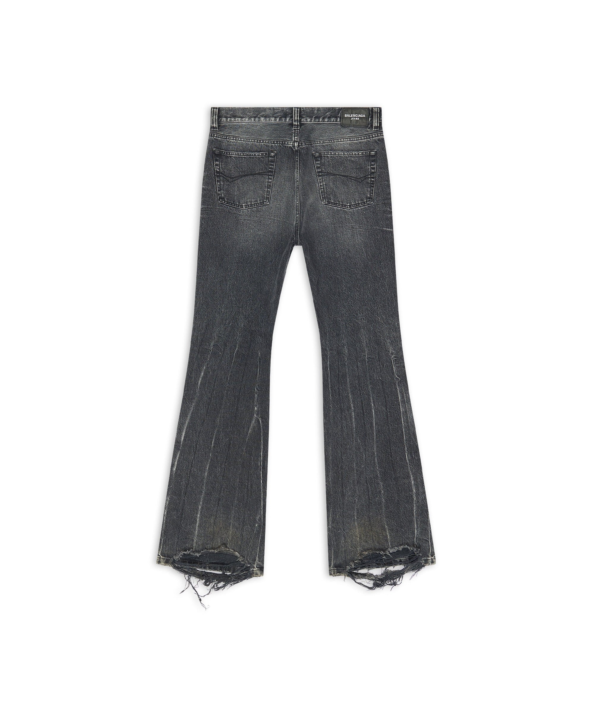 Flared Pants - Black & Iceberg