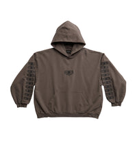 BB Paris Icon Hoodie - Warm Grey & Black
