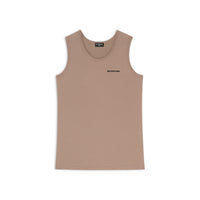 Balenciaga Loose Tank Top - Taupe & Black