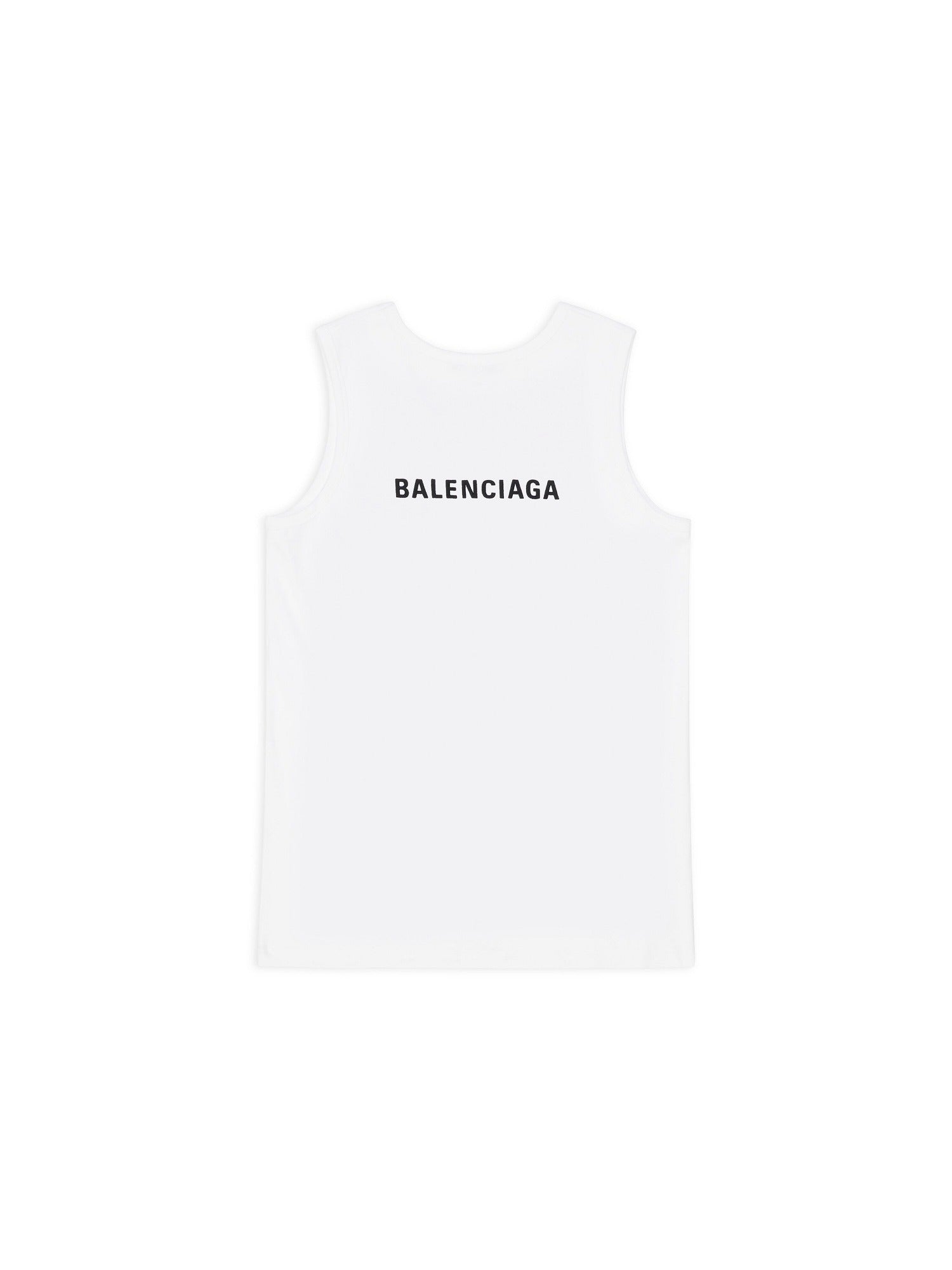 Loose white & blue Tank top - White & Blue