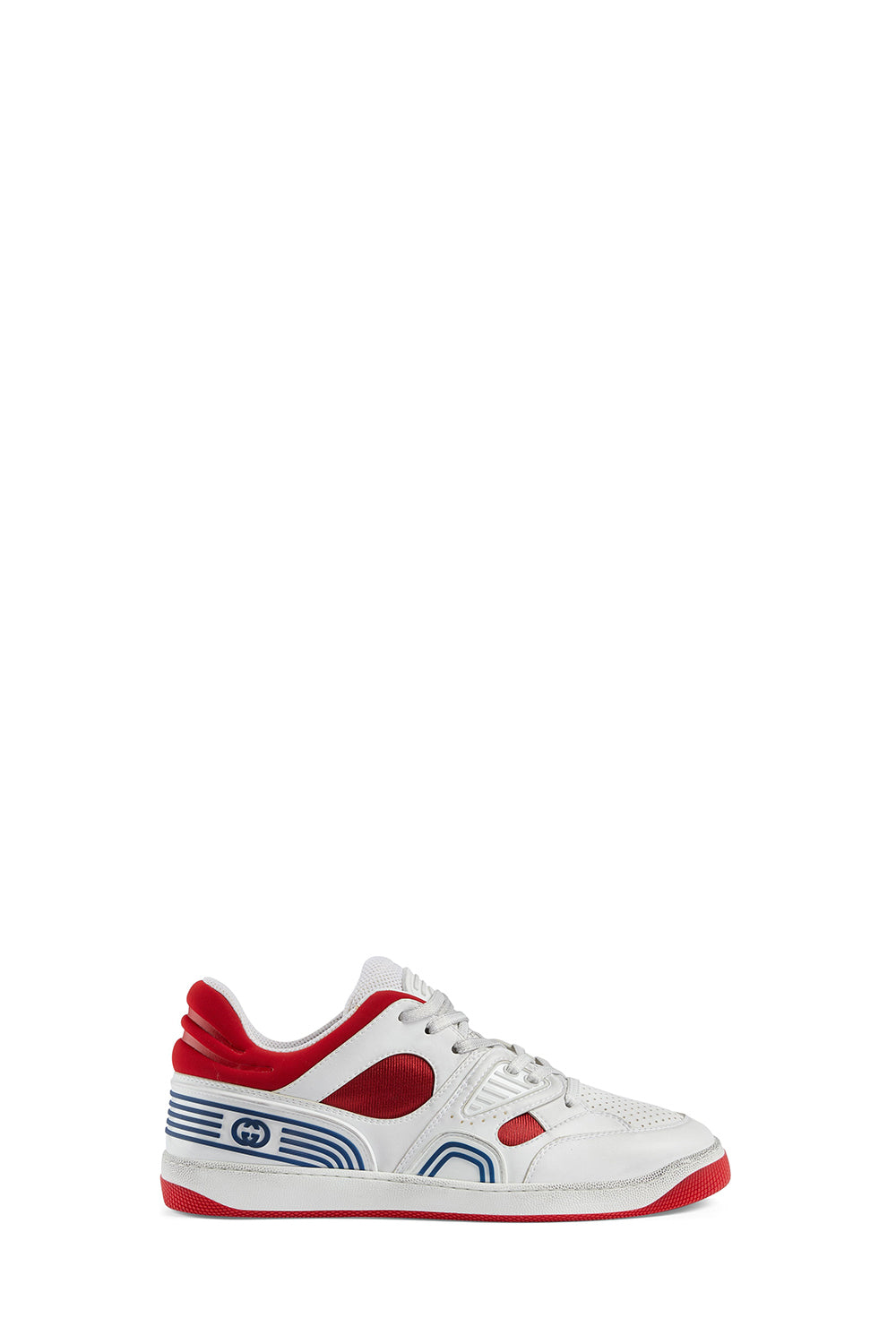 White & red Sneakers - White