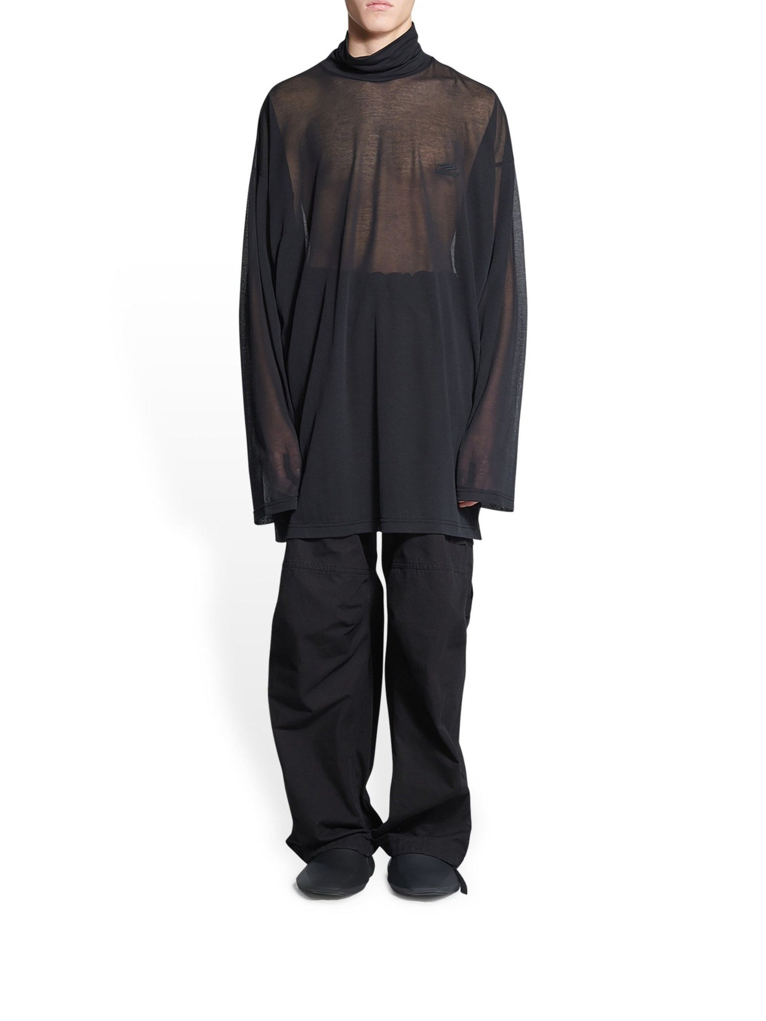 3B Sports Icon black Turtleneck - Black
