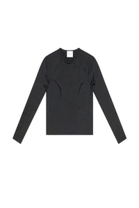 3B Sports Icon Long Sleeve black Top - Black