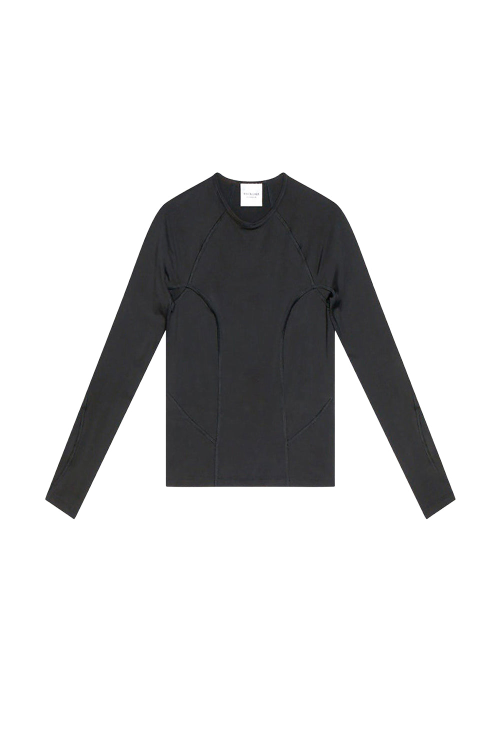 3B Sports Icon Long Sleeve black Top - Black