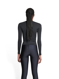 3B Sports Icon Long Sleeve black Top - Black