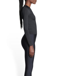 3B Sports Icon Long Sleeve black Top - Black