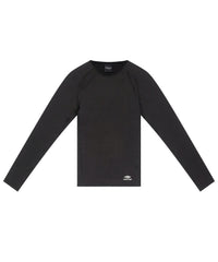 3B Sports Icon Crewneck Long Sleeve Athletic Top - Black & White