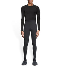 3B Sports Icon Crewneck Long Sleeve Athletic Top - Black & White